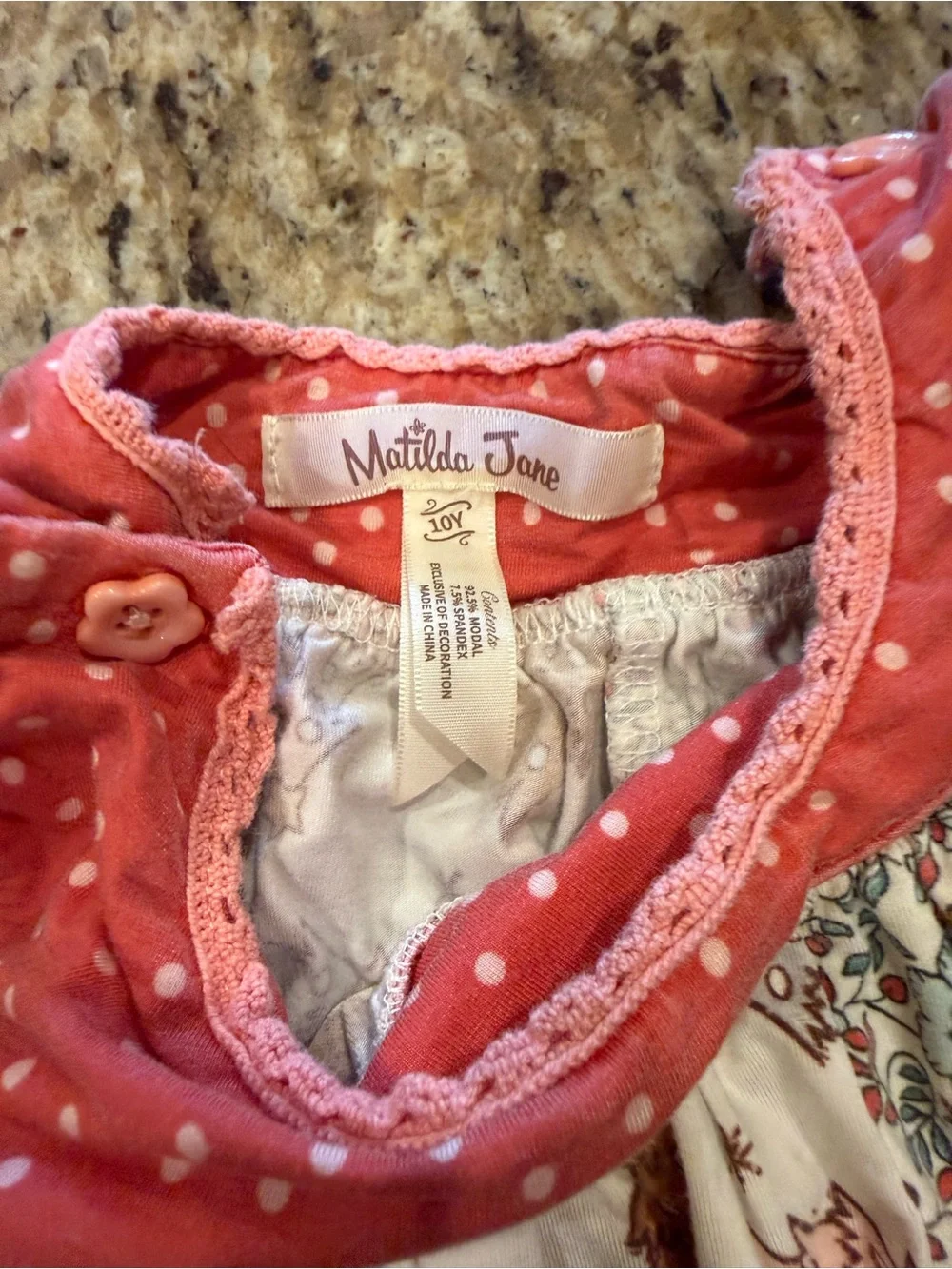 Sz10 Matilda Jane Christmas PJ Set